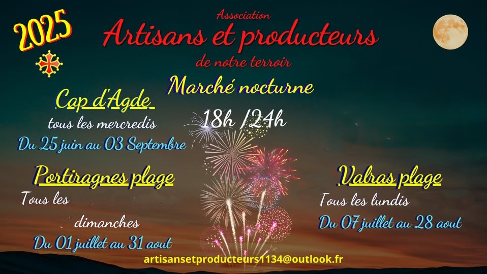 juillet aout 2025   ---   MARCHES NOCTURNES